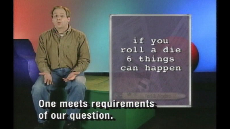 Still image from The Sat I Math Brain Power: Probability And Geometry