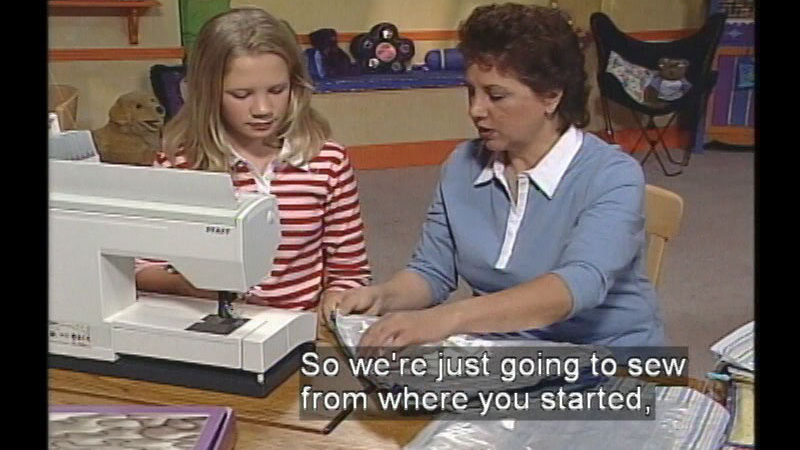 Still image from Sew Young, Sew Fun: Program #411