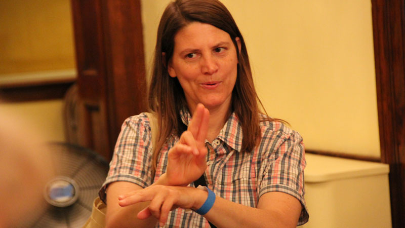 Still image from English Equivalents In American Sign Language #3