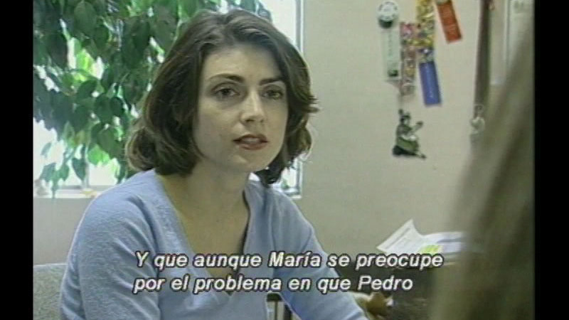 Still image from Safe And Strong Sexual Assault: Victim Witness (Spanish)