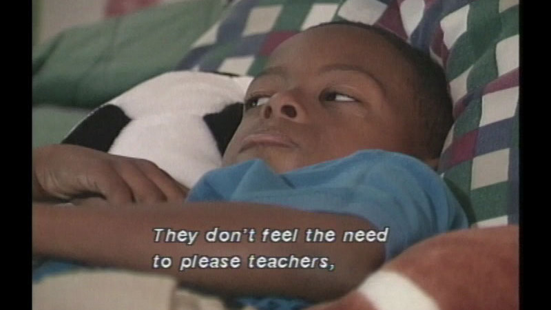 Still image from Understanding Underachievers