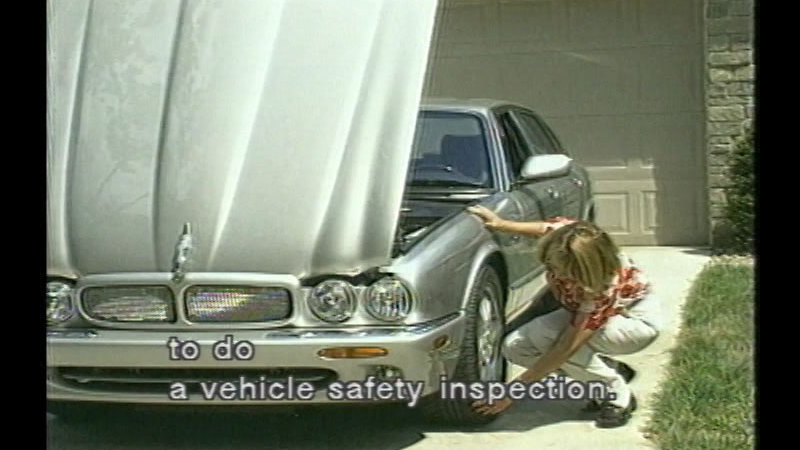 Still image from Vehicle Safety: Be Prepared