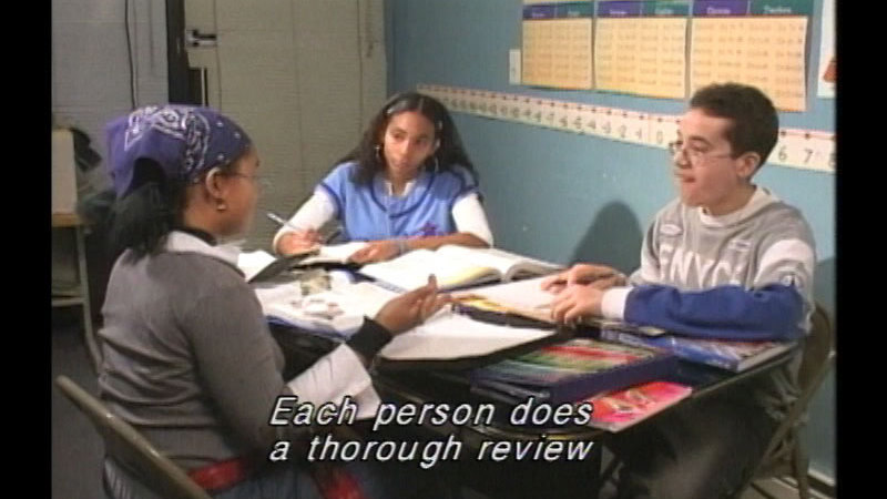 Still image from Developing Good Study Skills: Part Two
