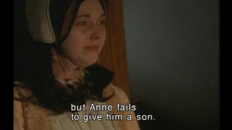 Still image from Henry VIII & Anne Boleyn