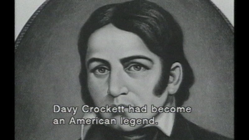 Still image from Biographies of Famous People: Davy Crockett
