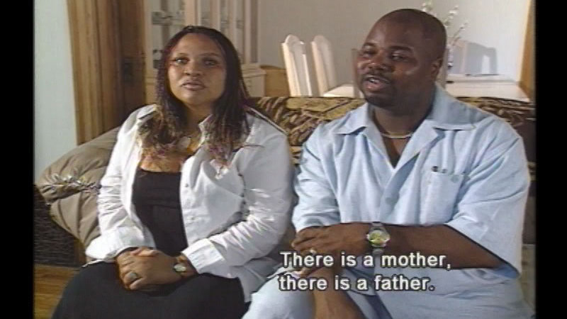 Still image from Families Talk About . . . Marriage