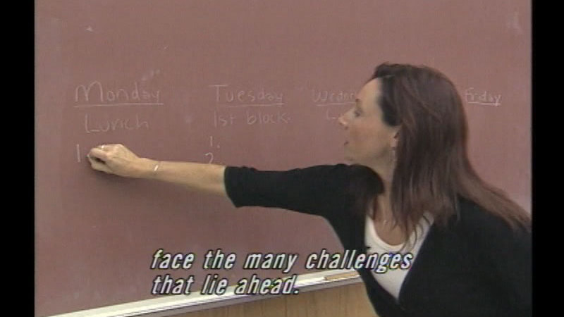 Still image from The New Teacher: Meeting The Challenges