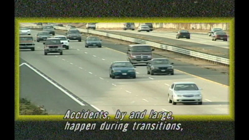 Still image from Life In The Fast Lane: Basic Fundamentals Of Freeway Driving