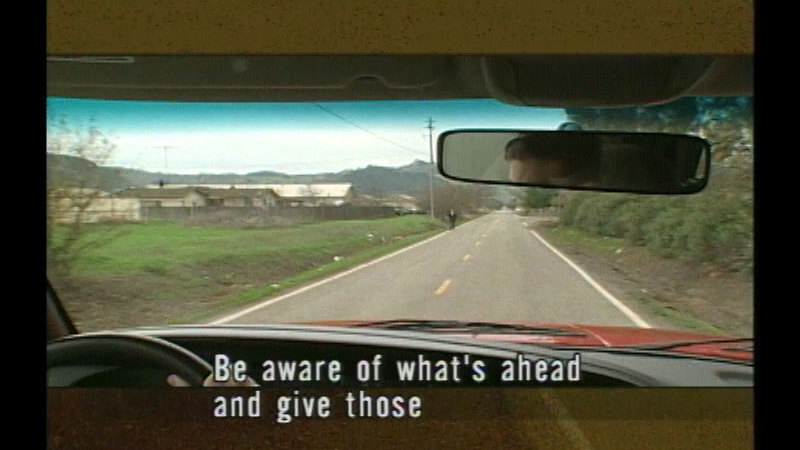 Still image from Rural Driving: Not Just Another Drive In The Country