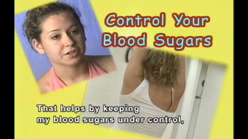 Still image from Teens Talk Diabetes