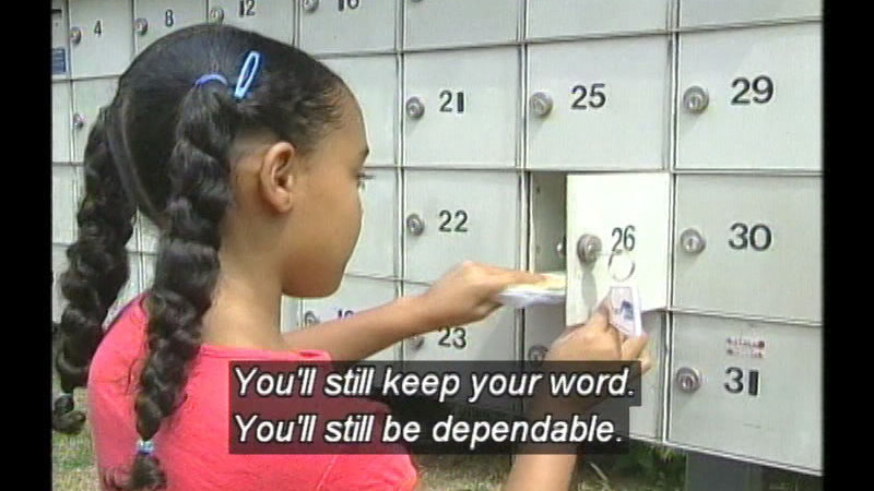 Still image from I Said I Would And I Will