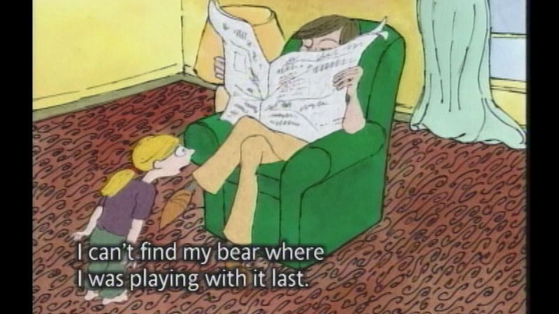 Still image from I Lost My Bear