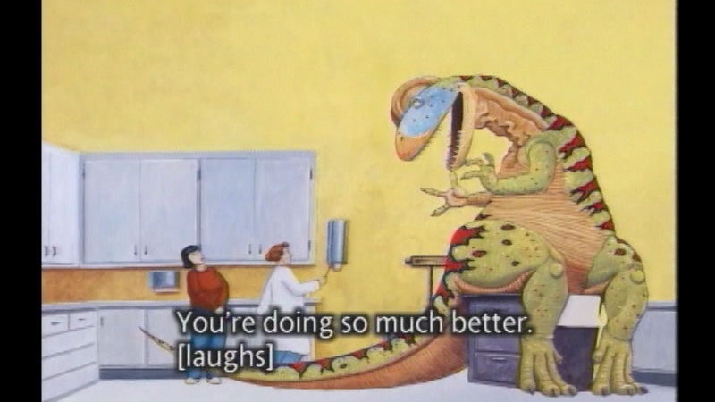 Still image from How Do Dinosaurs Get Well Soon?