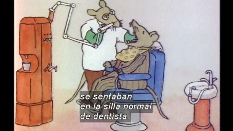 Still image from Doctor De Soto (Spanish)