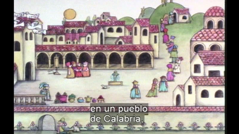 Still image from Strega Nona (Spanish)