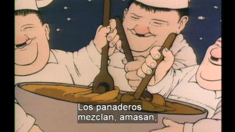 Still image from In The Night Kitchen (Spanish)