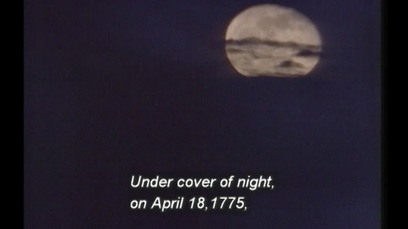 Still image from Paul Revere: The Midnight Rider