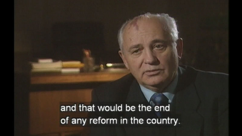 Still image from Mikhail Gorbachev: A Man Who Changed The World
