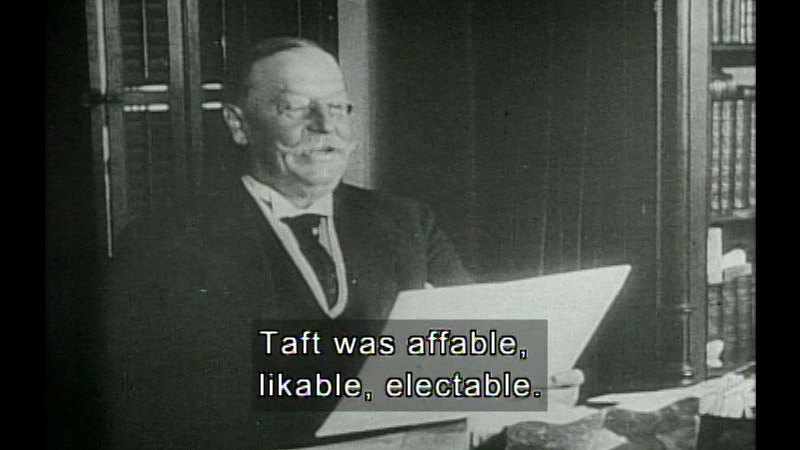 Still image from Taft, Wilson, Harding, Coolidge, & Hoover