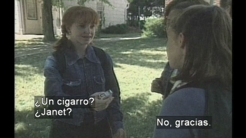 Still image from Tobacco: What About It? (Spanish)