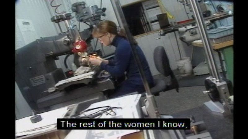 Still image from Career Options For Women: Manufacturing