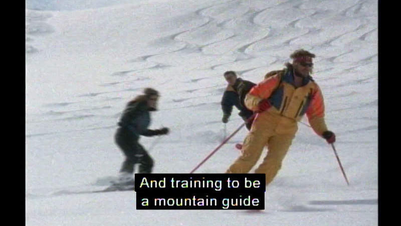 Still image from Career Options For Women: Adventure Tourism