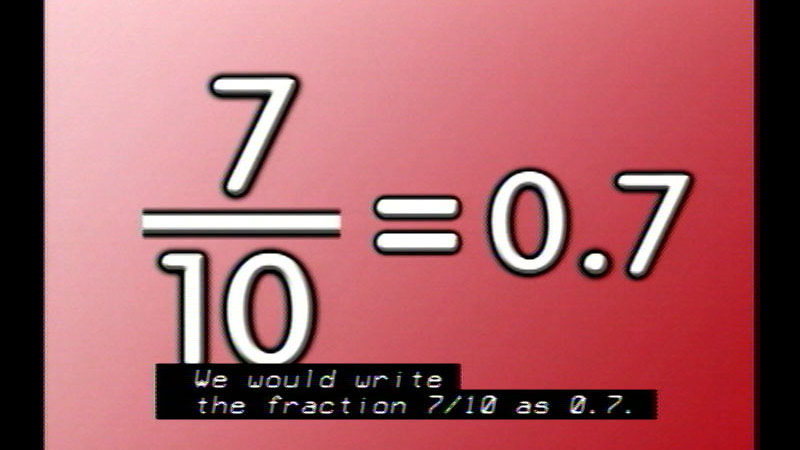 Still image from Dynamic Decimals
