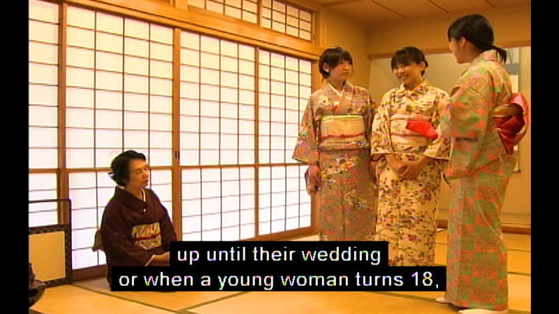 Still image from Kimono