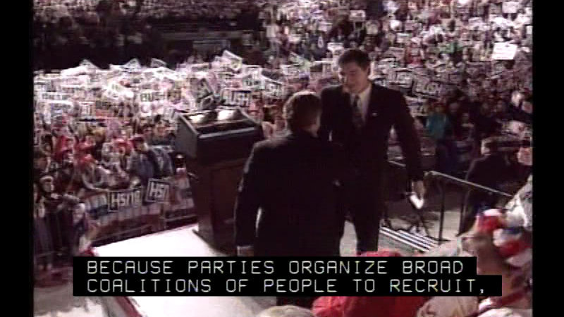 Still image from Political Parties: Mobilizing Agents