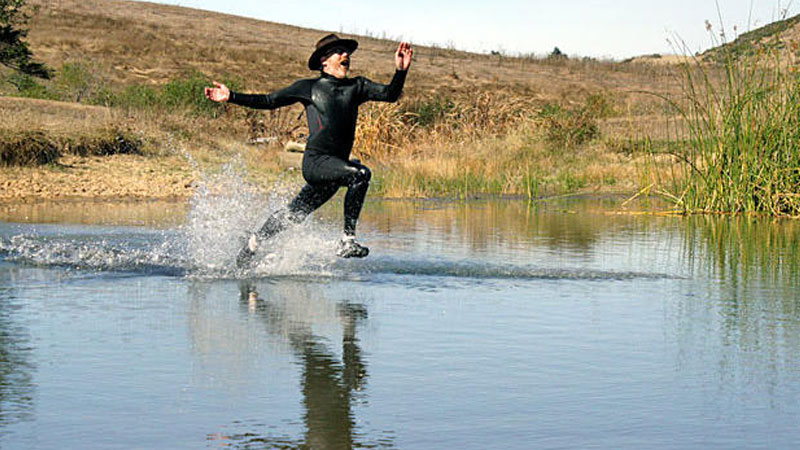 Still image from Walking On Water