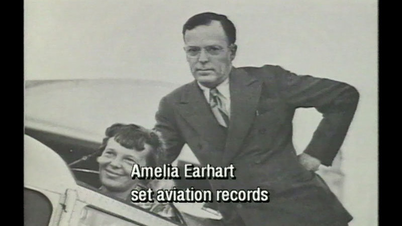 Still image from Amelia Earhart