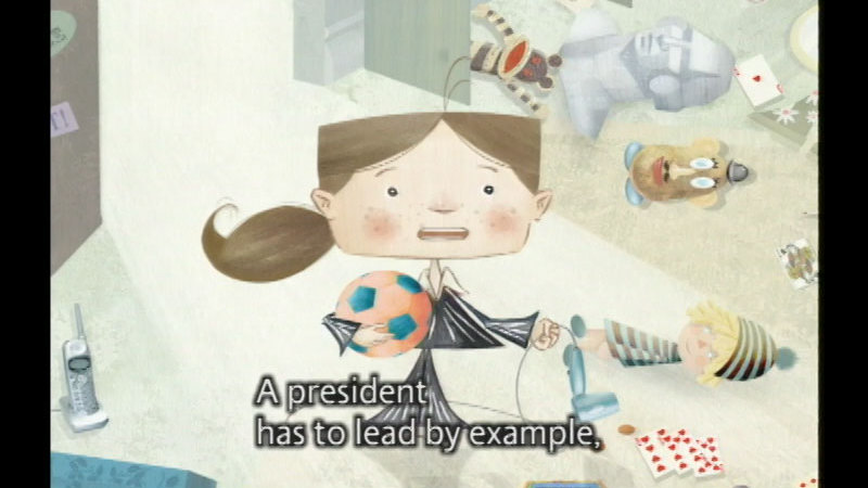 Still image from Madam President