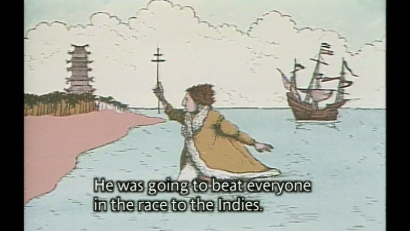 Still image from Where Do You Think You’re Going, Christopher Columbus?