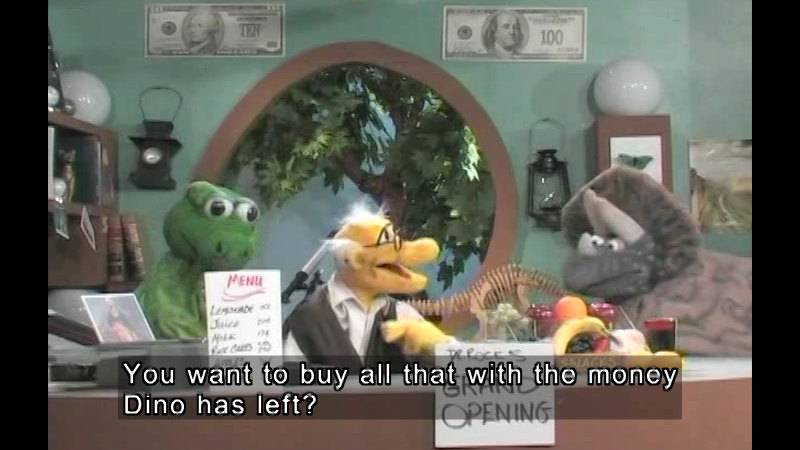 Still image from Counting Money