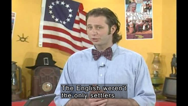 Still image from American History Video Quiz: Colonial Days