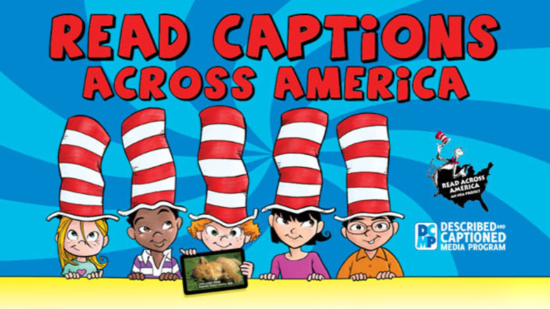 Still image from Read Captions Across America: Dr. Seuss Collection