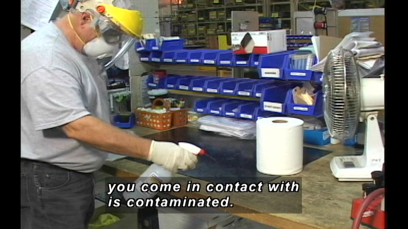 Still image from Preventing The Spread Of Contagious Illness