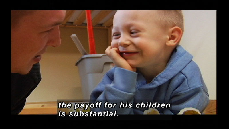 Still image from Fathering: What It Means To Be A Dad