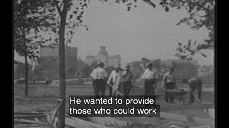 Still image from The New Deal
