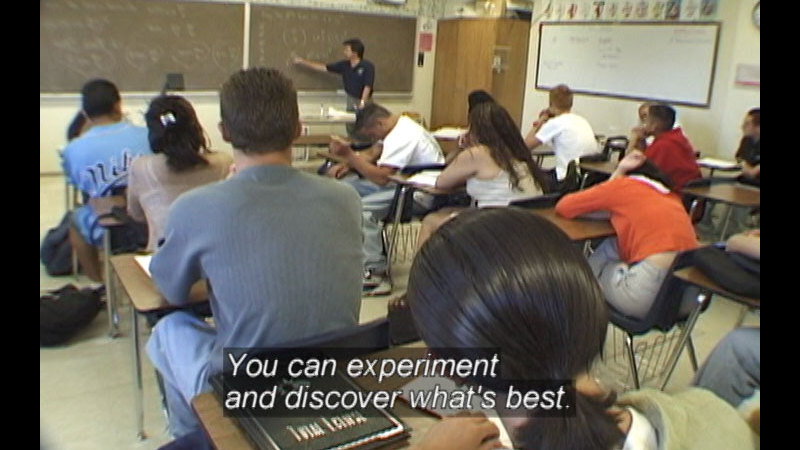 Still image from Dropping Out Is Not An Option