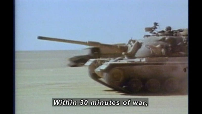Still image from Yom Kippur War: 1973