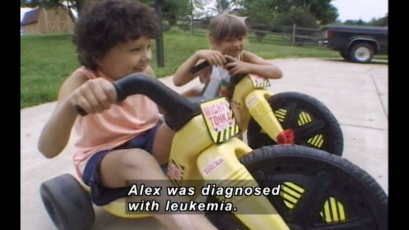 Still image from Lion In The House Series: Childhood Cancer & School Issues