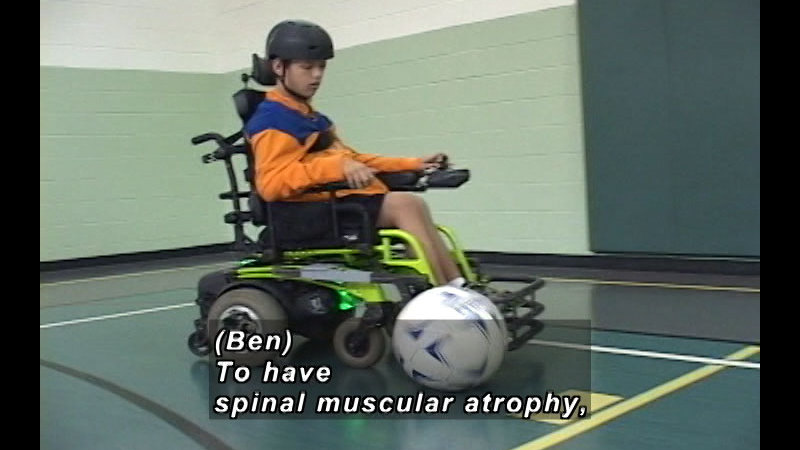 Still image from Goals And Determination: Ben's Inner Strength