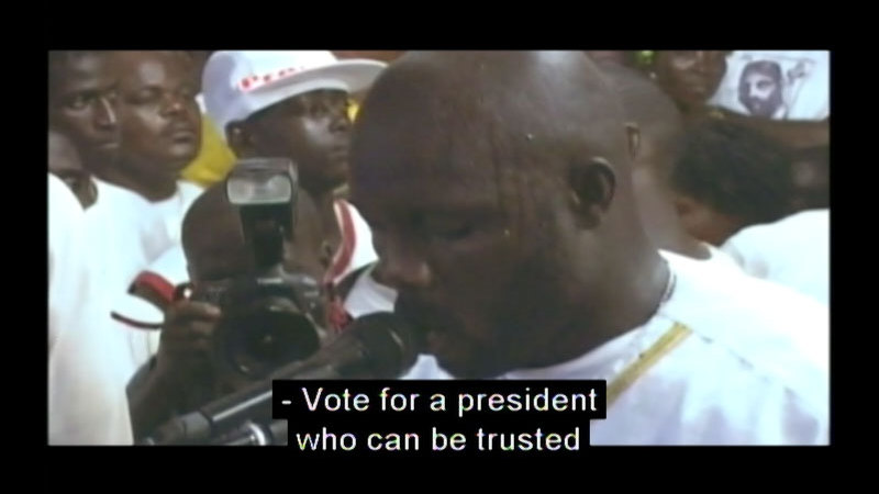 Still image from How To Become President