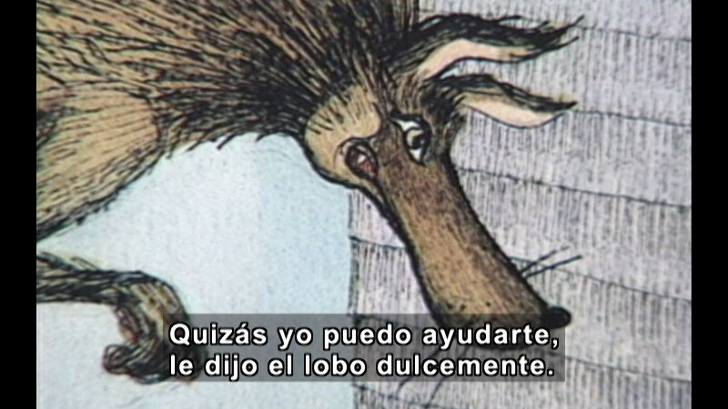 Still image from The Donna Guthrie Series: This Little Pig Stayed Home (Spanish)