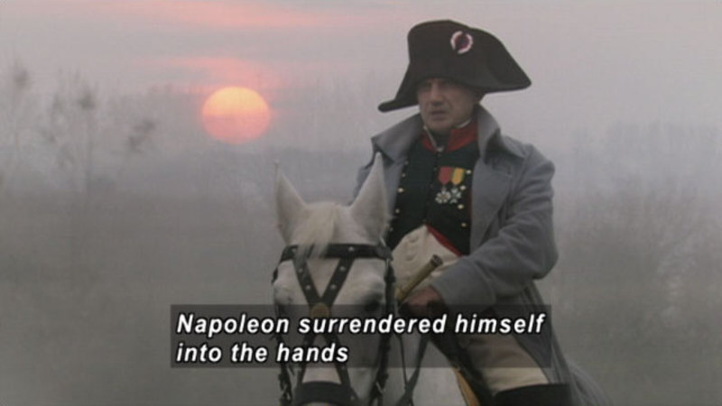 Still image from Napoleon At Waterloo: The Battle For Europe
