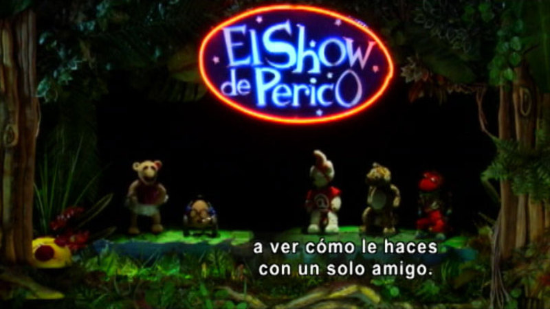 Still image from The Parakeet Show – Internet (Spanish)