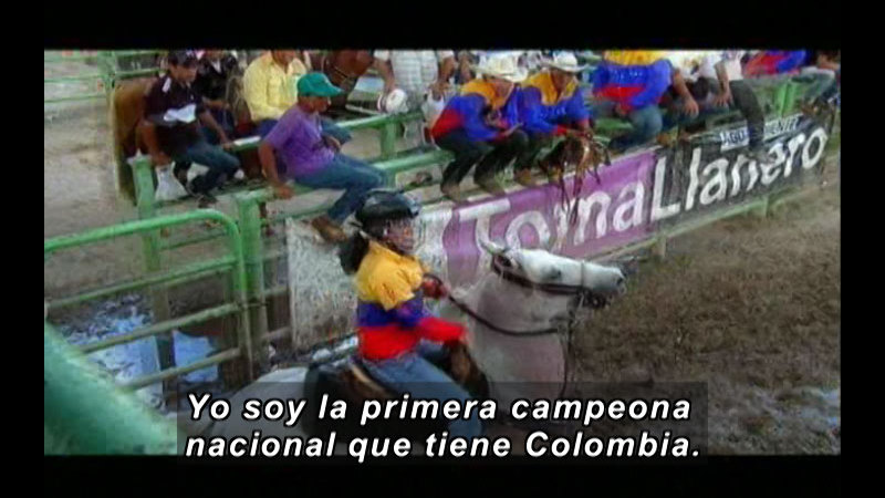 Still image from Colombia Express: International Joropo Tournament (Spanish)