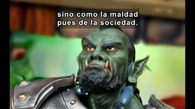 Still image from Vox Populi-Ugly (Spanish)