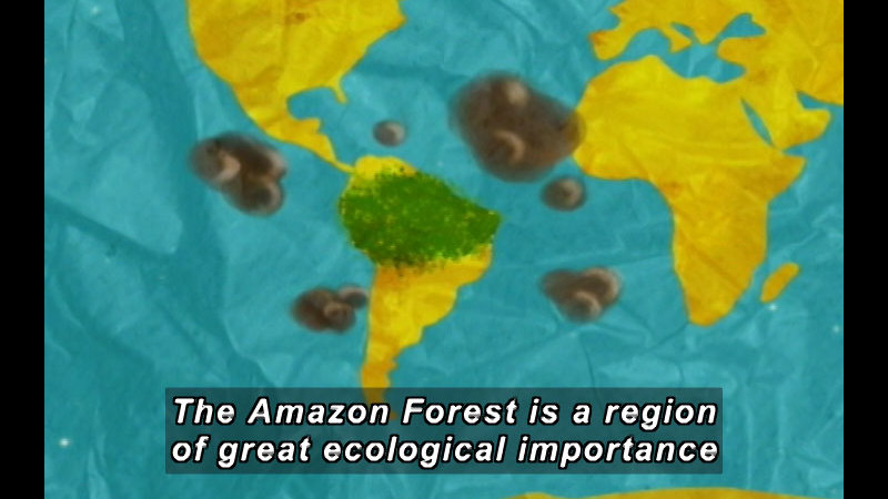 Still image from Moko: The Labyrinth Forest